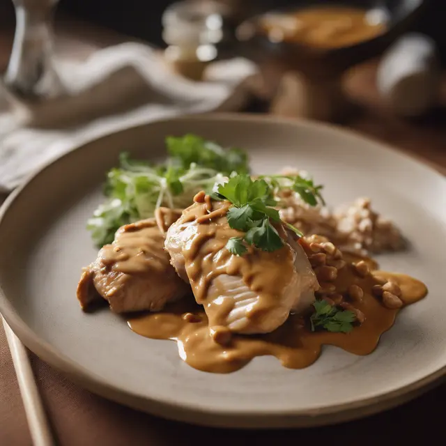 Foto de Chicken with Peanut Sauce