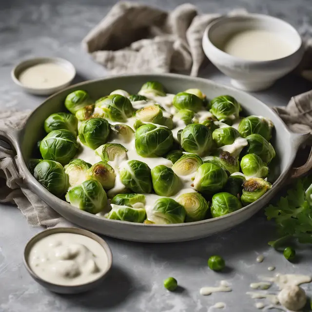 Foto de Brussels Sprouts with White Sauce