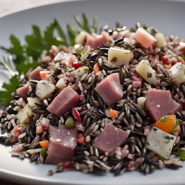 Foto de Wild Rice Salad with Salted Meat