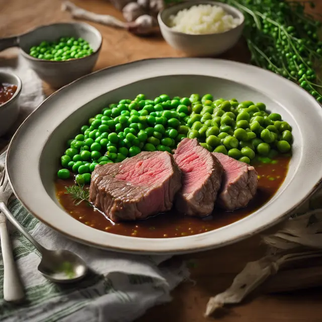 Foto de Moist Beef with Peas