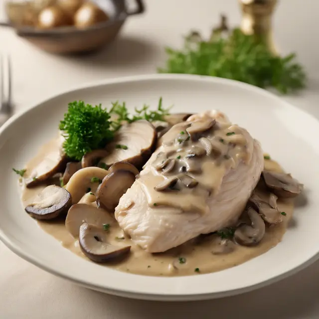 Foto de Chicken with Mushroom Sauce