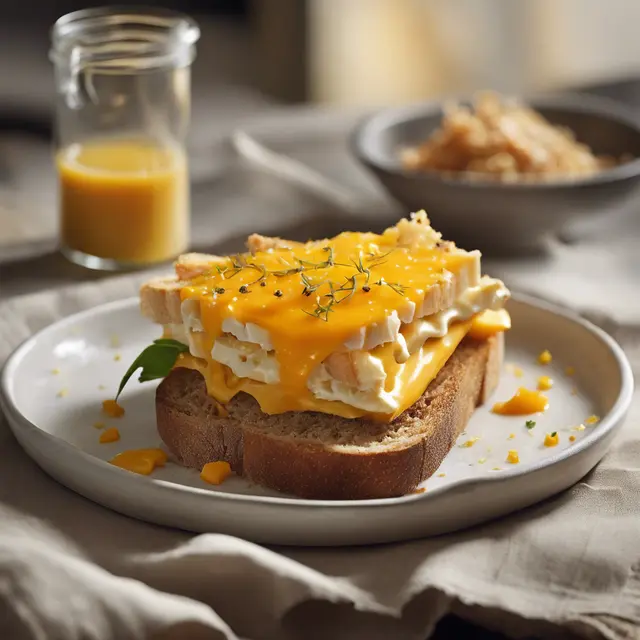 Foto de Cheddar Open Sandwich