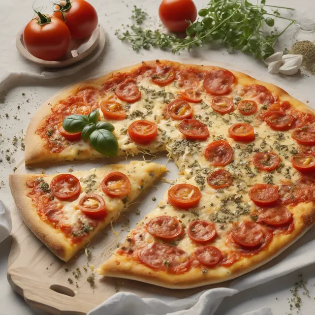 Foto de Cheese and Oregano Pizza