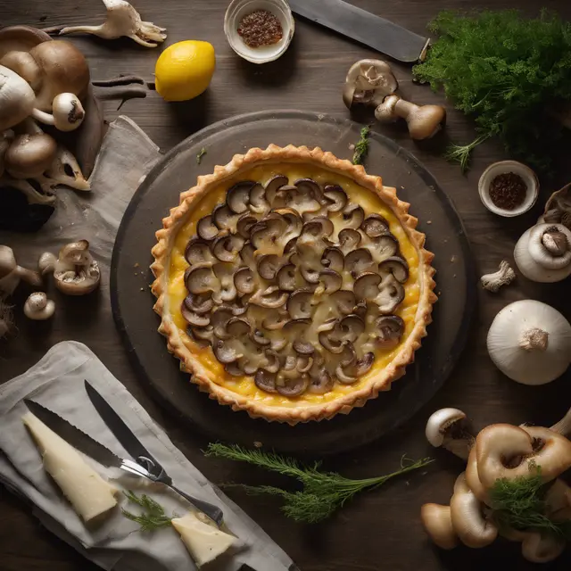 Foto de Mushroom and Cheese Tart