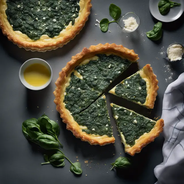 Foto de Spinach and Ricotta Tart