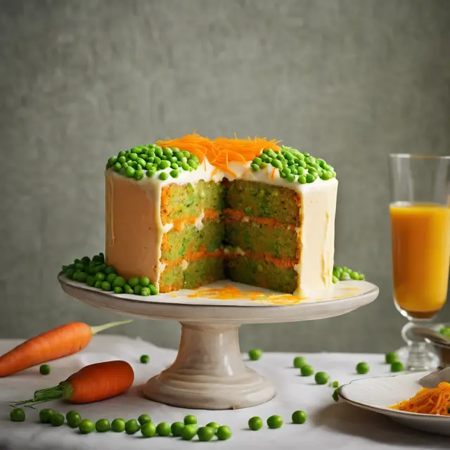 Foto de Carrot and Pea Cake