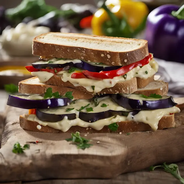 Foto de Eggplant and Pepper Sandwiches