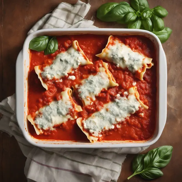 Foto de Spinach Cannelloni with Cottage Cheese