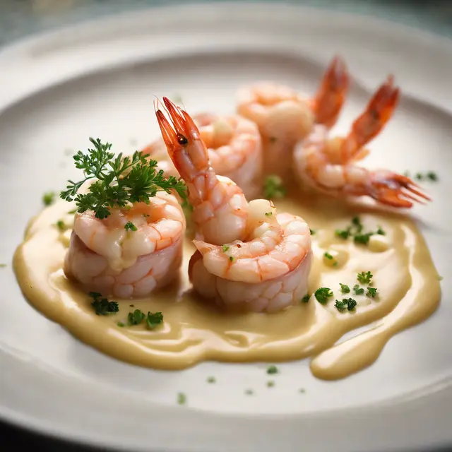 Foto de Stuffed Tainha with Shrimp Cream