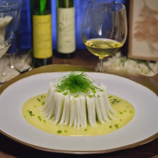 Foto de White Wine Scallion Delight