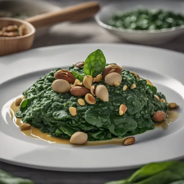 Foto de Spinach and Nut Refogado