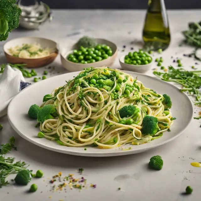 Foto de Linguine with Vegetables and Herbs