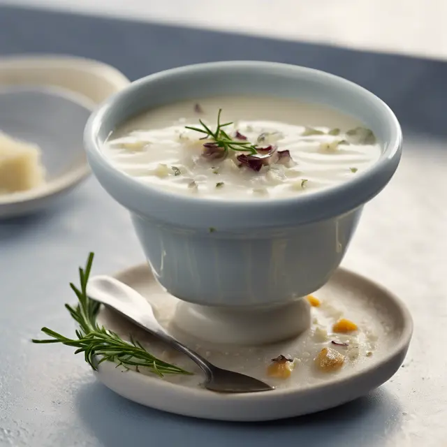 Foto de Salt and Gorgonzola Soup