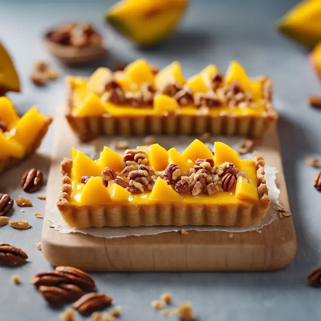 Foto de Crunchy Mango Tart