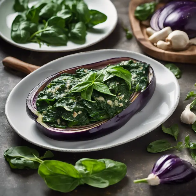 Foto de Eggplant with Spinach