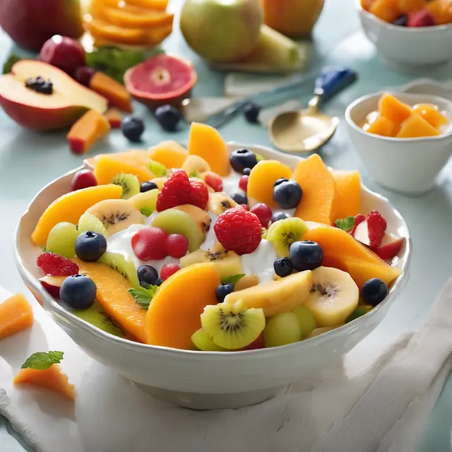 Foto de Fruit Salad with Yogurt and Honey