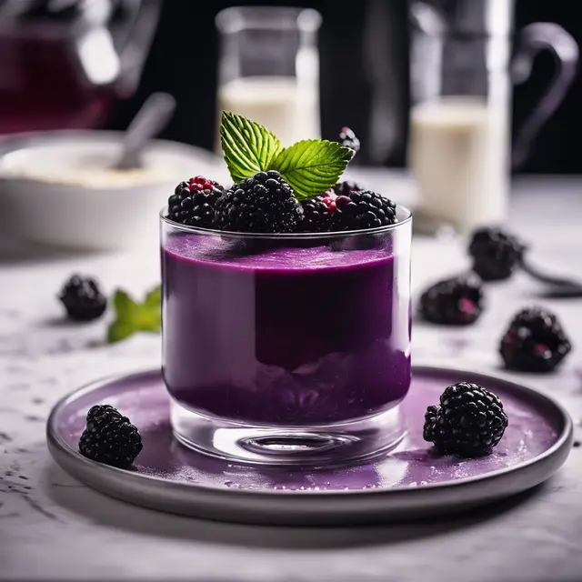 Foto de Blackberry Creamy Dessert