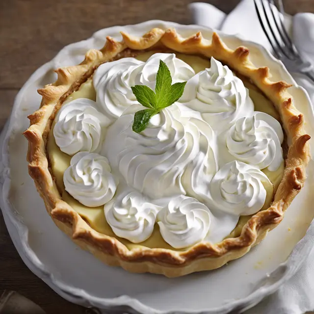 Foto de Graviola Tart with Whipped Cream