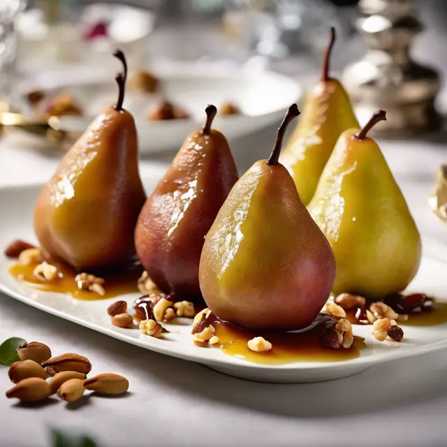 Foto de Stuffed Pears with Uesque