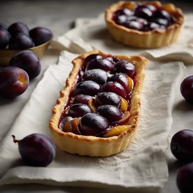 Foto de Italian Plum Tart