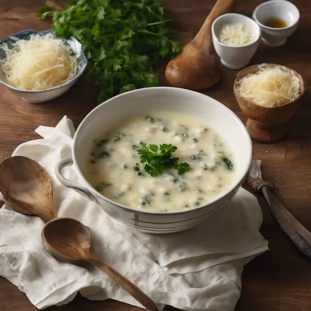 Foto de Stracciatella (Roman Egg Drop Soup)