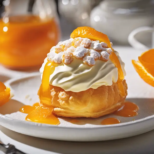 Foto de Orange Cream Puff