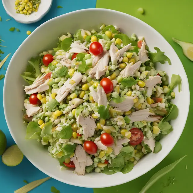 Foto de Green Corn and Chicken Salad