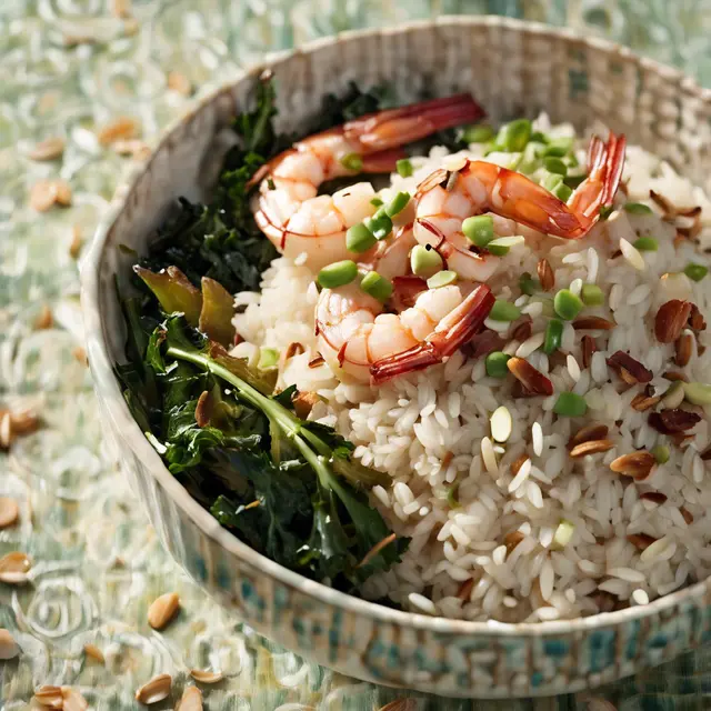 Foto de Rice with Shrimp and Almonds