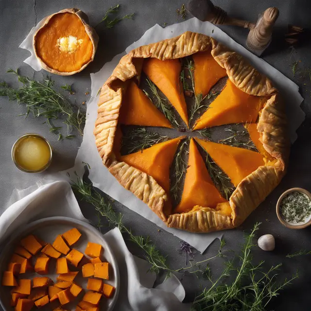 Foto de Sweet Potato and Thyme Galette