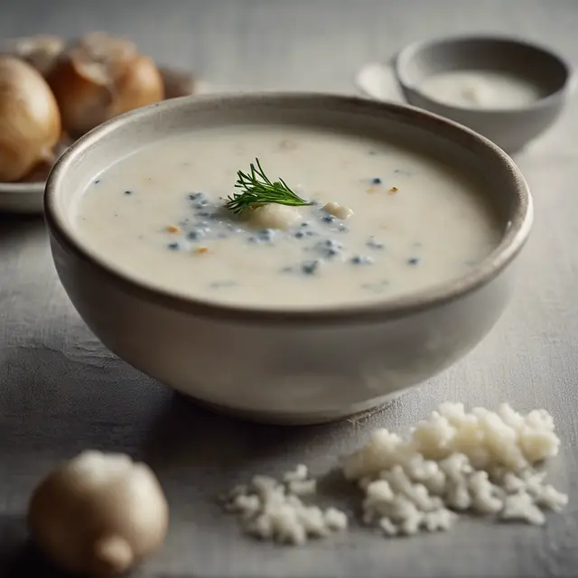 Foto de Salt and Gorgonzola Soup