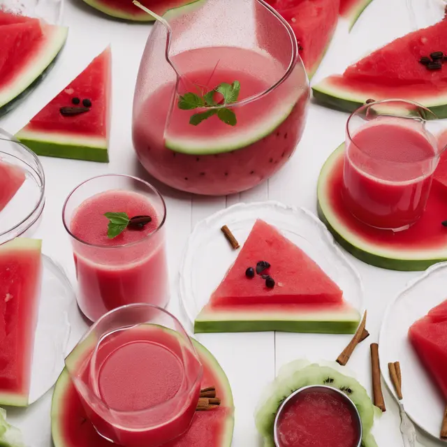 Foto de Watermelon and Cinnamon Juice