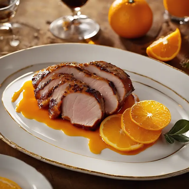 Foto de Pork Loin Roast with Orange