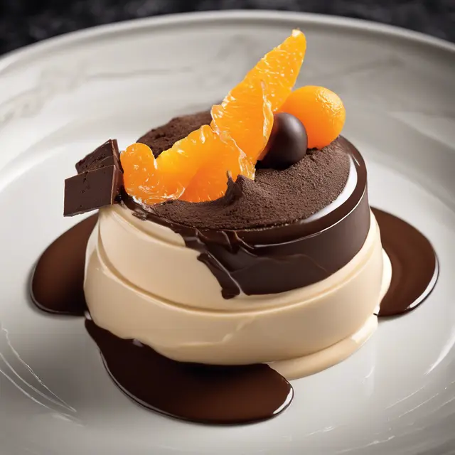 Foto de Orange Cream with Dark Chocolate