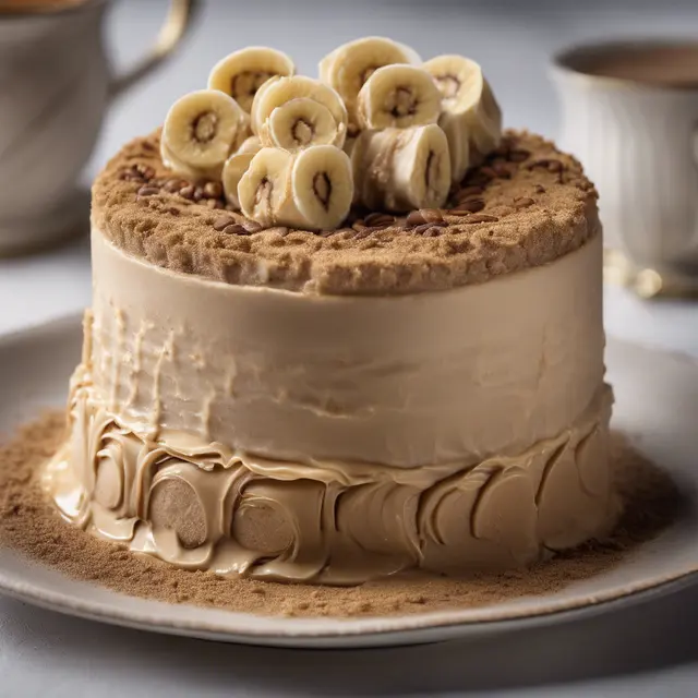 Foto de Banana Coffee Mousse Cake