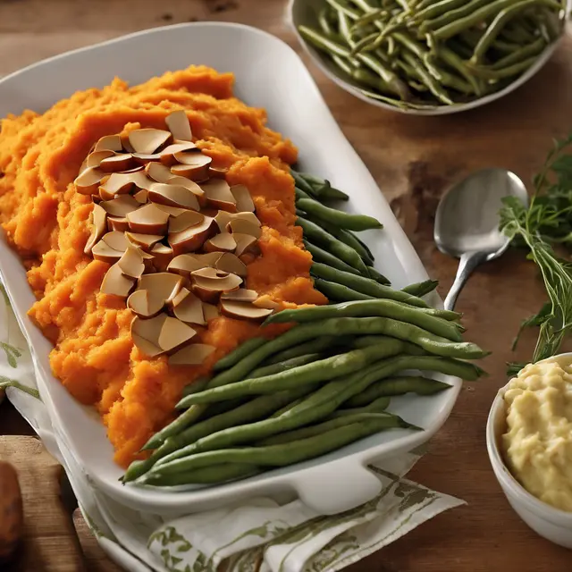 Foto de Vagem with Mashed Sweet Potatoes