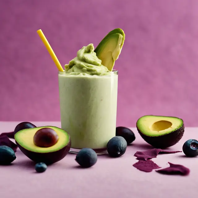 Foto de Yogurt, Avocado, and Damson Pulp Smoothie