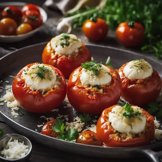 Foto de Stuffed Tomatoes with Rice and Mozzarella