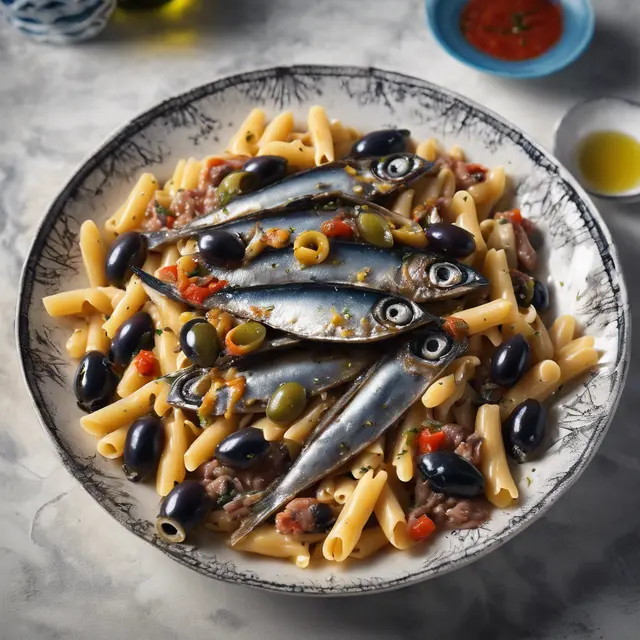 Foto de Gemelli Pasta with Sardines