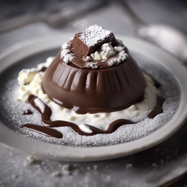 Foto de Chocolate Pudding with Ricotta