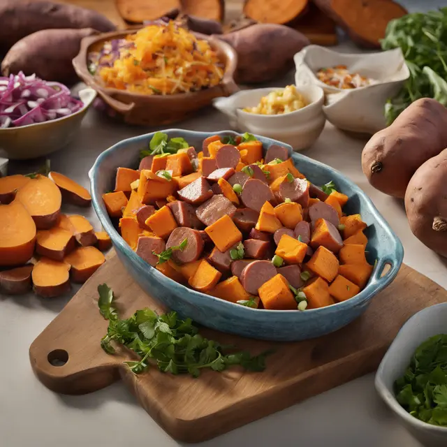 Foto de Sweet Potato Salad with Sausage