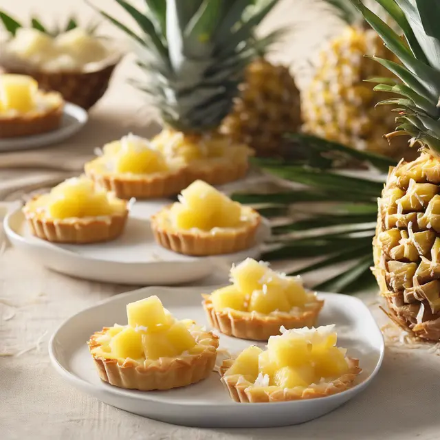 Foto de Pineapple with Coconut Tarts