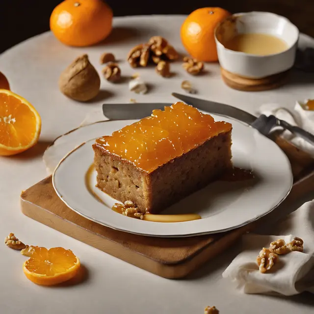 Foto de Walnut Cake with Orange Marmalade