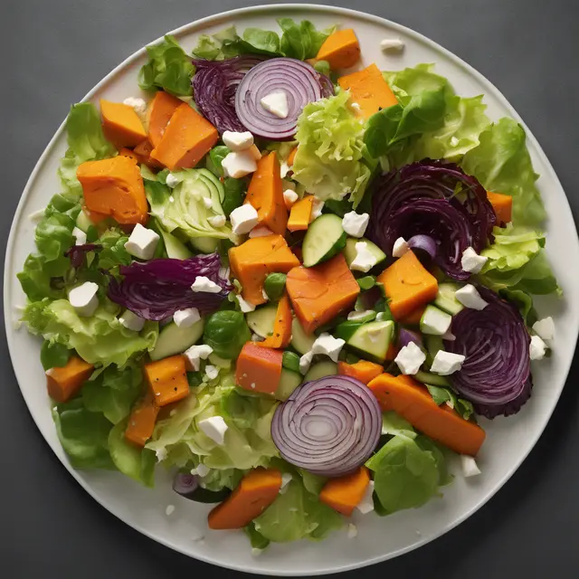 Foto de Vegetable Salad with Lettuce