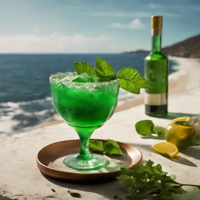 Foto de Green Cocktail with Madeira Wine