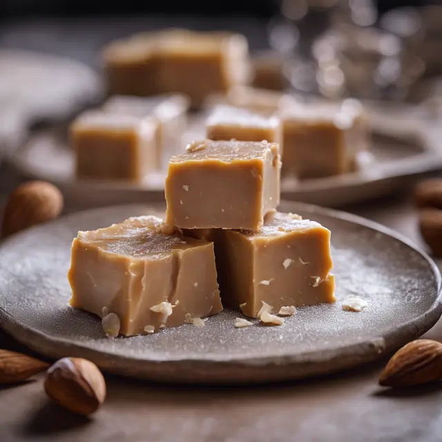 Foto de Tamara and Almond Fudge with Condensed Milk