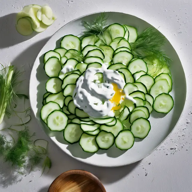 Foto de Cucumber and Yogurt Salad