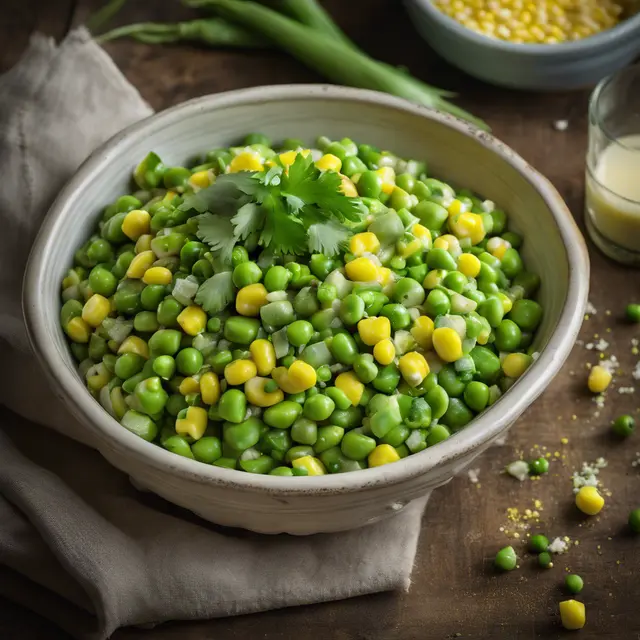 Foto de Green Corn and Wheat in Butter