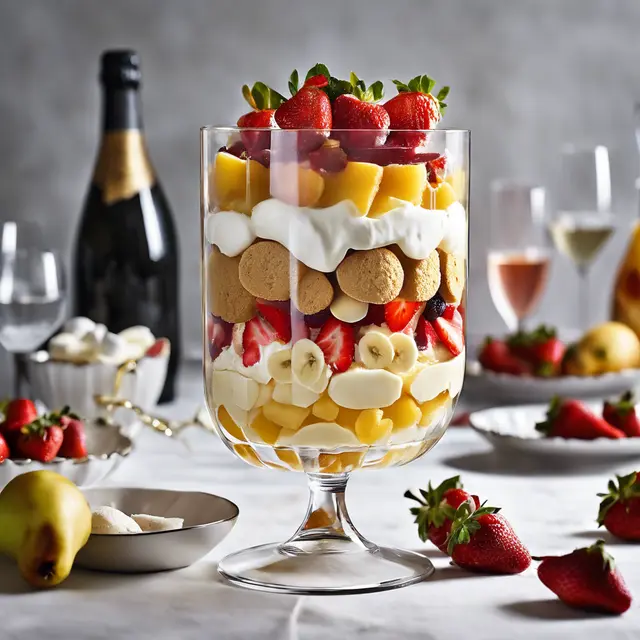 Foto de Fruit and Champagne Trifle