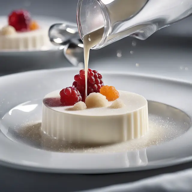 Foto de Crystallized Panna Cotta