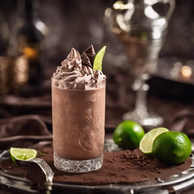 Foto de Gin Fizz with Chocolate Cream